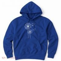 Dandelion Paragliding Skydiving Paraglider Skydiver Cute Gift Hoodie thumb 0