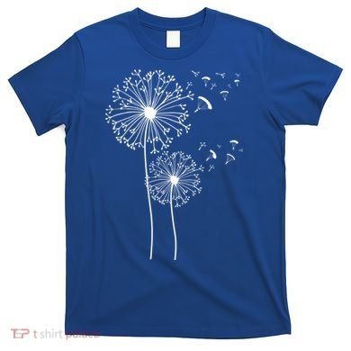 Dandelion Paragliding Skydiving Paraglider Skydiver Cute Gift T-Shirt