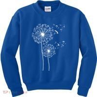 Dandelion Paragliding Skydiving Paraglider Skydiver Cute Gift Kids Sweatshirt thumb 0