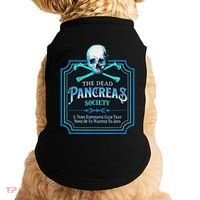 Dead Pancreas Society Diabetes Awareness Day Sugar Skull Doggie Tank thumb 0