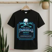 Dead Pancreas Society Diabetes Awareness Day Sugar Skull T-Shirt thumb 2