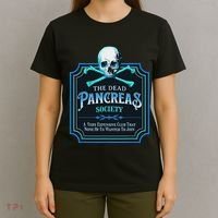 Dead Pancreas Society Diabetes Awareness Day Sugar Skull T-Shirt thumb 4