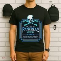 Dead Pancreas Society Diabetes Awareness Day Sugar Skull T-Shirt thumb 6