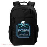 Dead Pancreas Society Diabetes Awareness Day Sugar Skull Backpack thumb 0