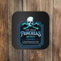 Dead Pancreas Society Diabetes Awareness Day Sugar Skull Coaster thumb 0
