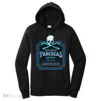 Dead Pancreas Society Diabetes Awareness Day Sugar Skull Women's Hoodie thumb 0