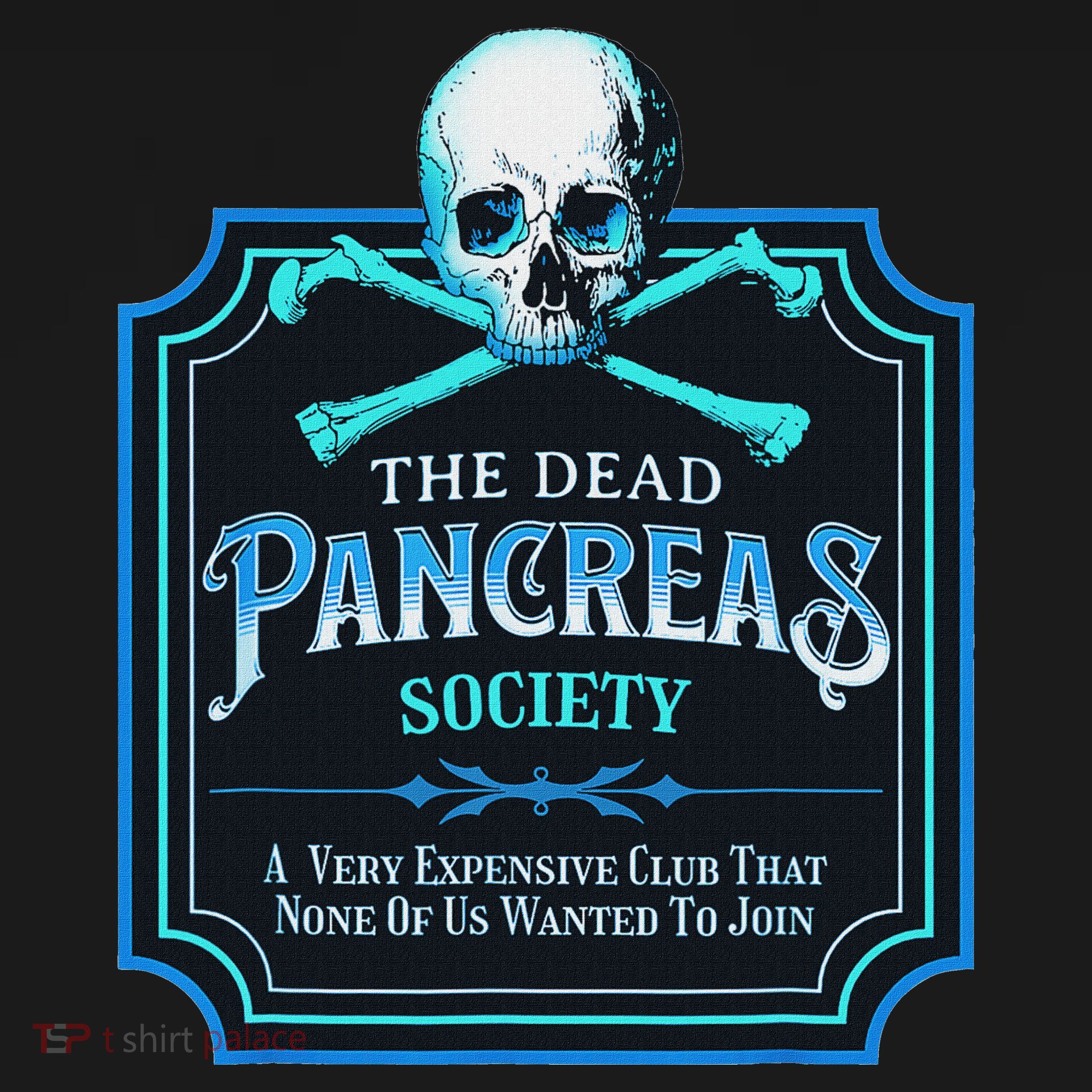 Dead Pancreas Society Diabetes Awareness Day Sugar Skull Women's Hoodie