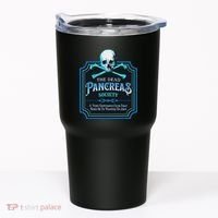 Dead Pancreas Society Diabetes Awareness Day Sugar Skull Tumbler thumb 0