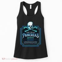 Dead Pancreas Society Diabetes Awareness Day Sugar Skull Women's Tank Top thumb 0