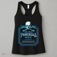 Dead Pancreas Society Diabetes Awareness Day Sugar Skull Women's Tank Top thumb 3
