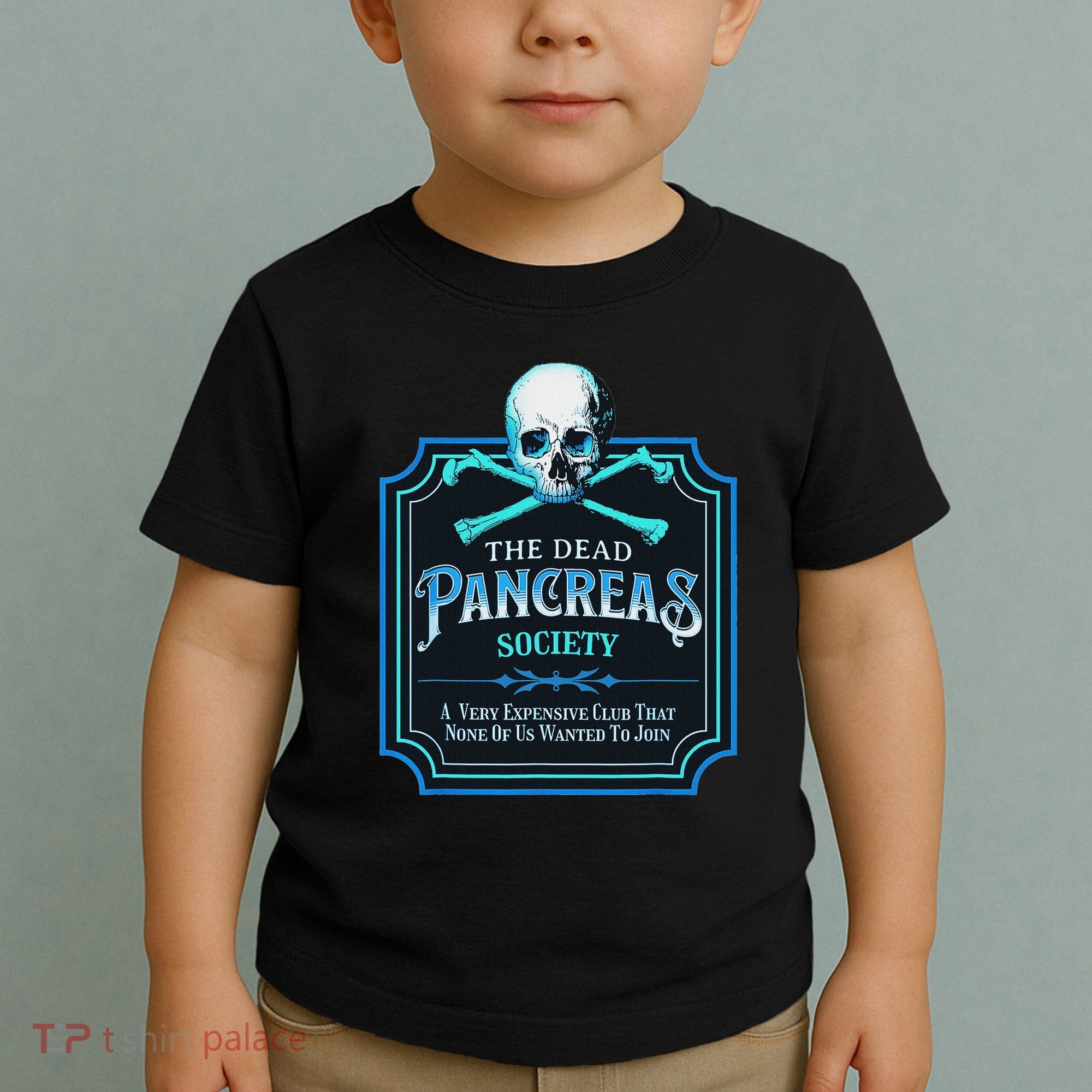 Dead Pancreas Society Diabetes Awareness Day Sugar Skull Toddler T-Shirt