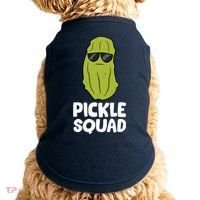 Dill Pickle Squad Pickles Food Team Pickles Love Pickles Doggie Tank thumb 0
