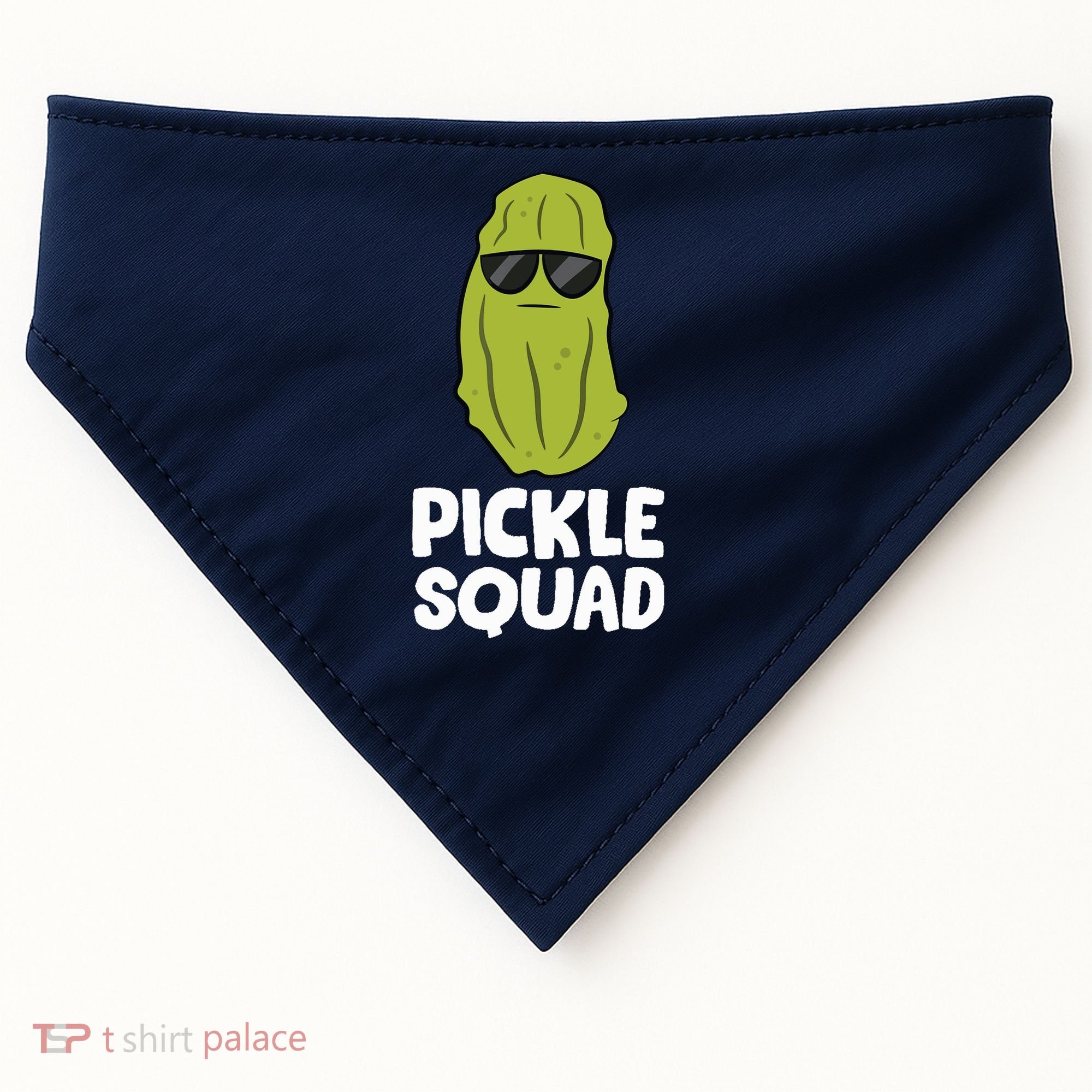 Dill Pickle Squad Pickles Food Team Pickles Love Pickles USA-Made Doggie Bandana