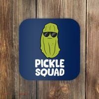 Dill Pickle Squad Pickles Food Team Pickles Love Pickles Coaster thumb 0