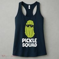 Dill Pickle Squad Pickles Food Team Pickles Love Pickles Women's Tank Top thumb 3