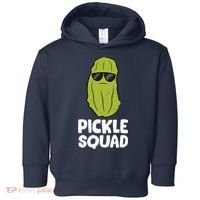 Dill Pickle Squad Pickles Food Team Pickles Love Pickles Toddler Hoodie thumb 0
