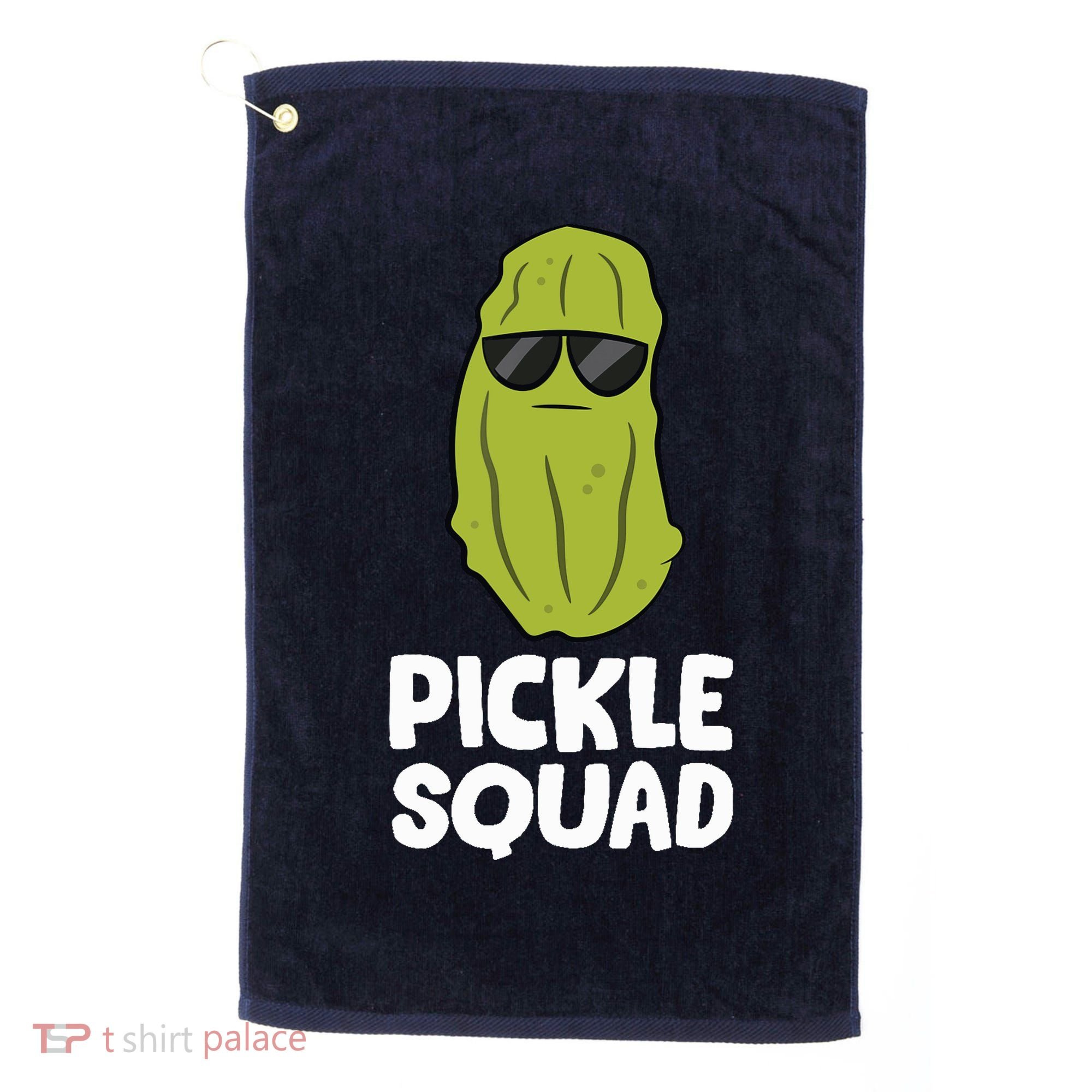 Dill Pickle Squad Pickles Food Team Pickles Love Pickles Golf Towel