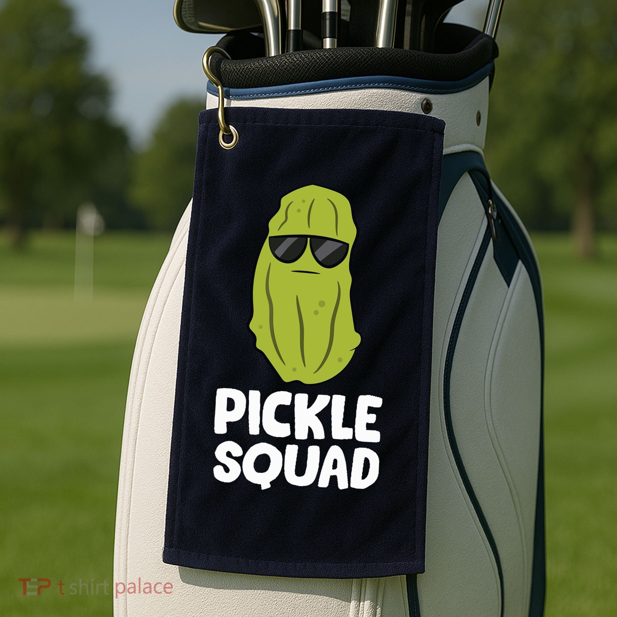 Dill Pickle Squad Pickles Food Team Pickles Love Pickles Golf Towel
