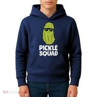 Dill Pickle Squad Pickles Food Team Pickles Love Pickles Kids Hoodie thumb 4