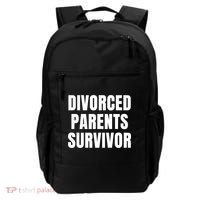 Divorced Parents Survivor Son Daughter Of Divorced Parents Backpack thumb 0