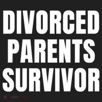 Divorced Parents Survivor Son Daughter Of Divorced Parents Golf Towel thumb 3