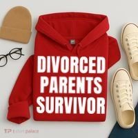 Divorced Parents Survivor Son Daughter Of Divorced Parents Hoodie thumb 4