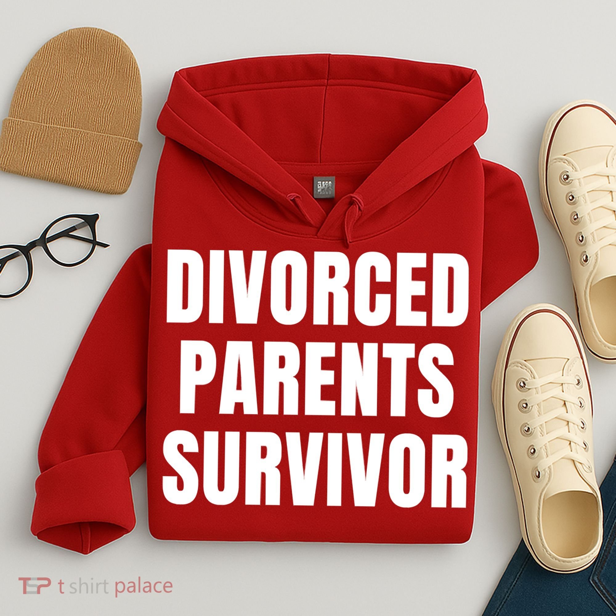 Divorced Parents Survivor Son Daughter Of Divorced Parents Hoodie