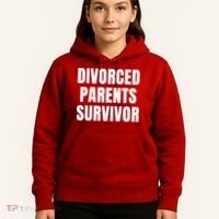 Divorced Parents Survivor Son Daughter Of Divorced Parents Hoodie thumb 5