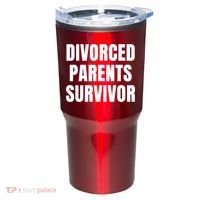 Divorced Parents Survivor Son Daughter Of Divorced Parents Tumbler thumb 0
