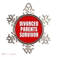 Divorced Parents Survivor Son Daughter Of Divorced Parents Ornament thumb 0