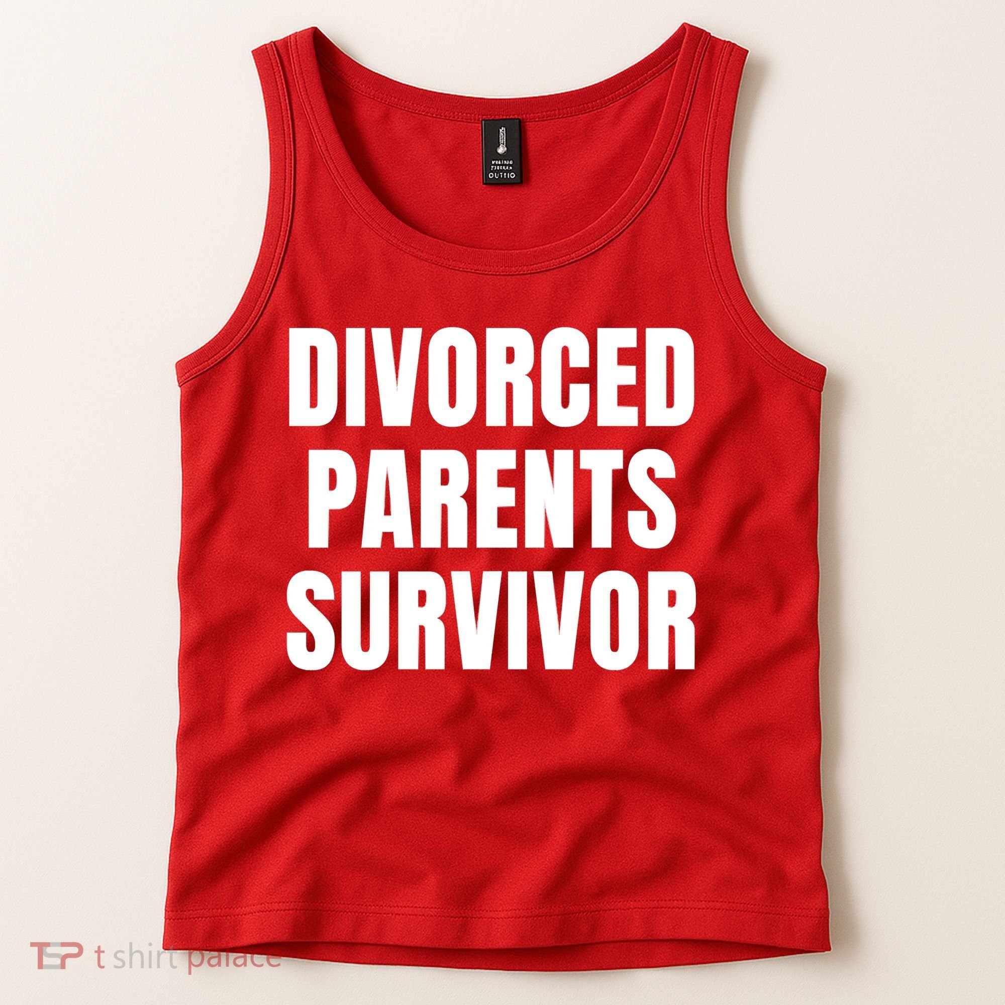 Divorced Parents Survivor Son Daughter Of Divorced Parents Tank Top