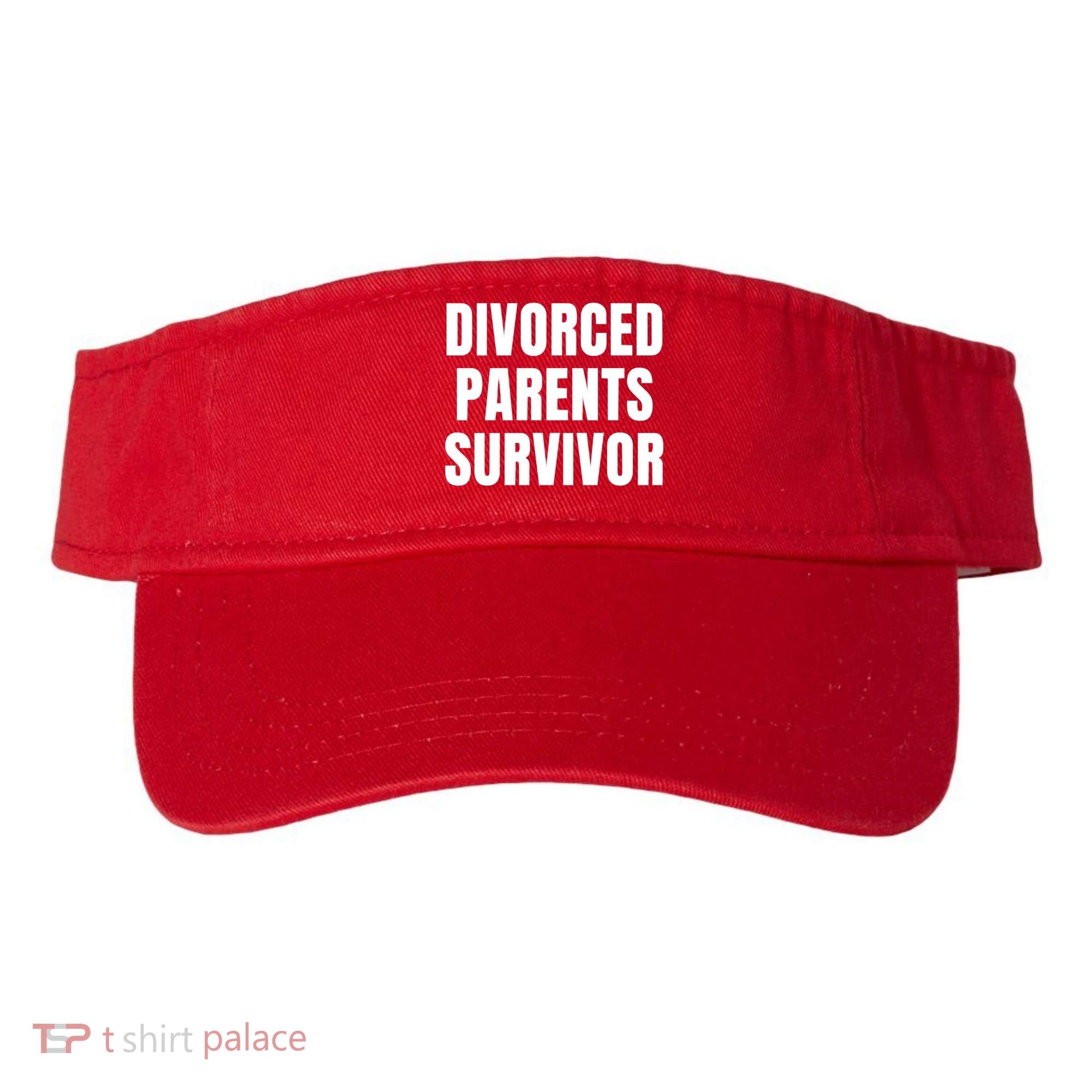 Divorced Parents Survivor Son Daughter Of Divorced Parents Visor