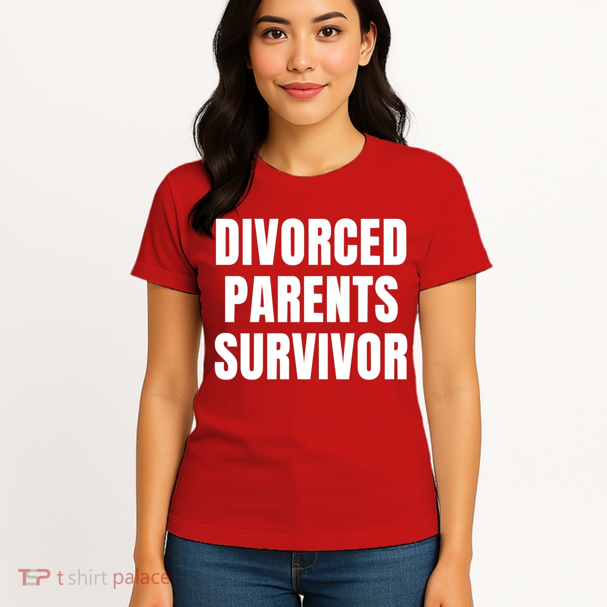 Divorced Parents Survivor Son Daughter Of Divorced Parents Women's T-Shirt