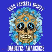 Dead Pancreas Society Funny Diabetes Awareness Sugar Skull Cool Gift Women's Tank Top thumb 5