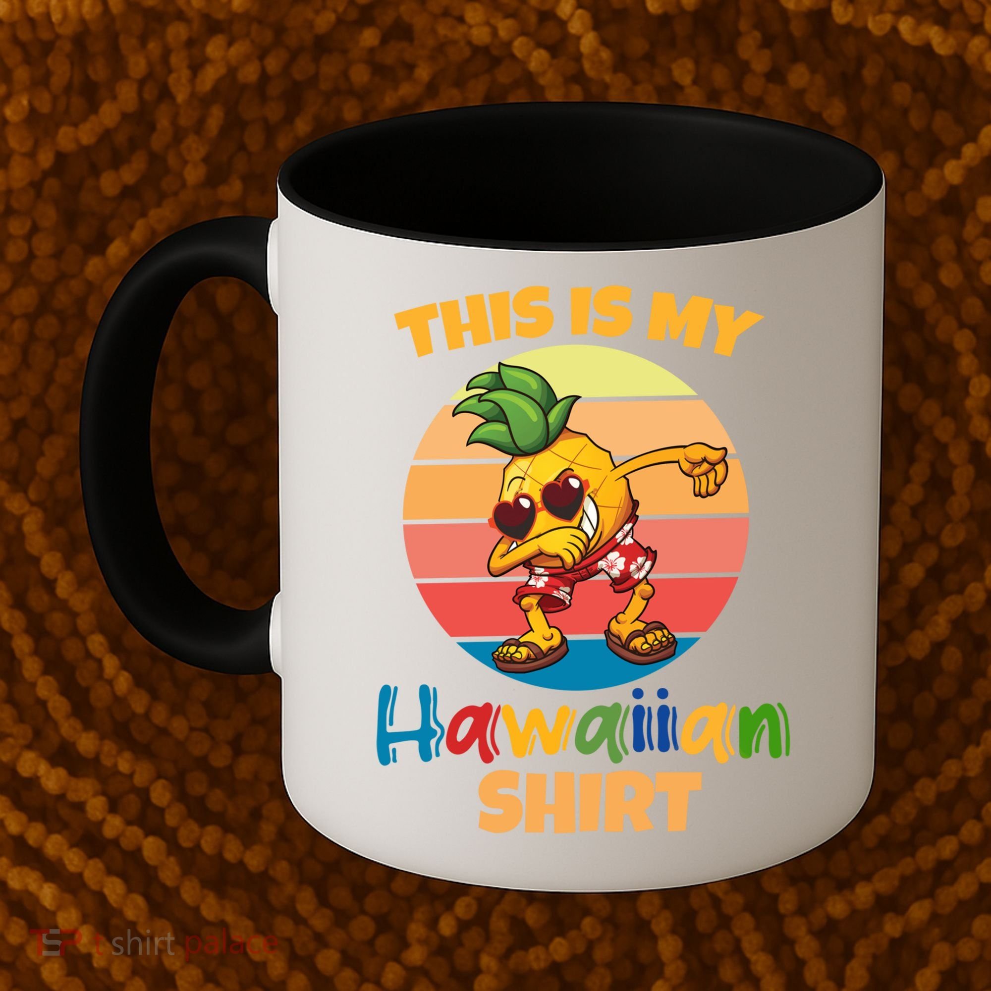 Dabbing Pineapple Sunglasses Boys This Is My Hawaiian Gift Coffee Mug