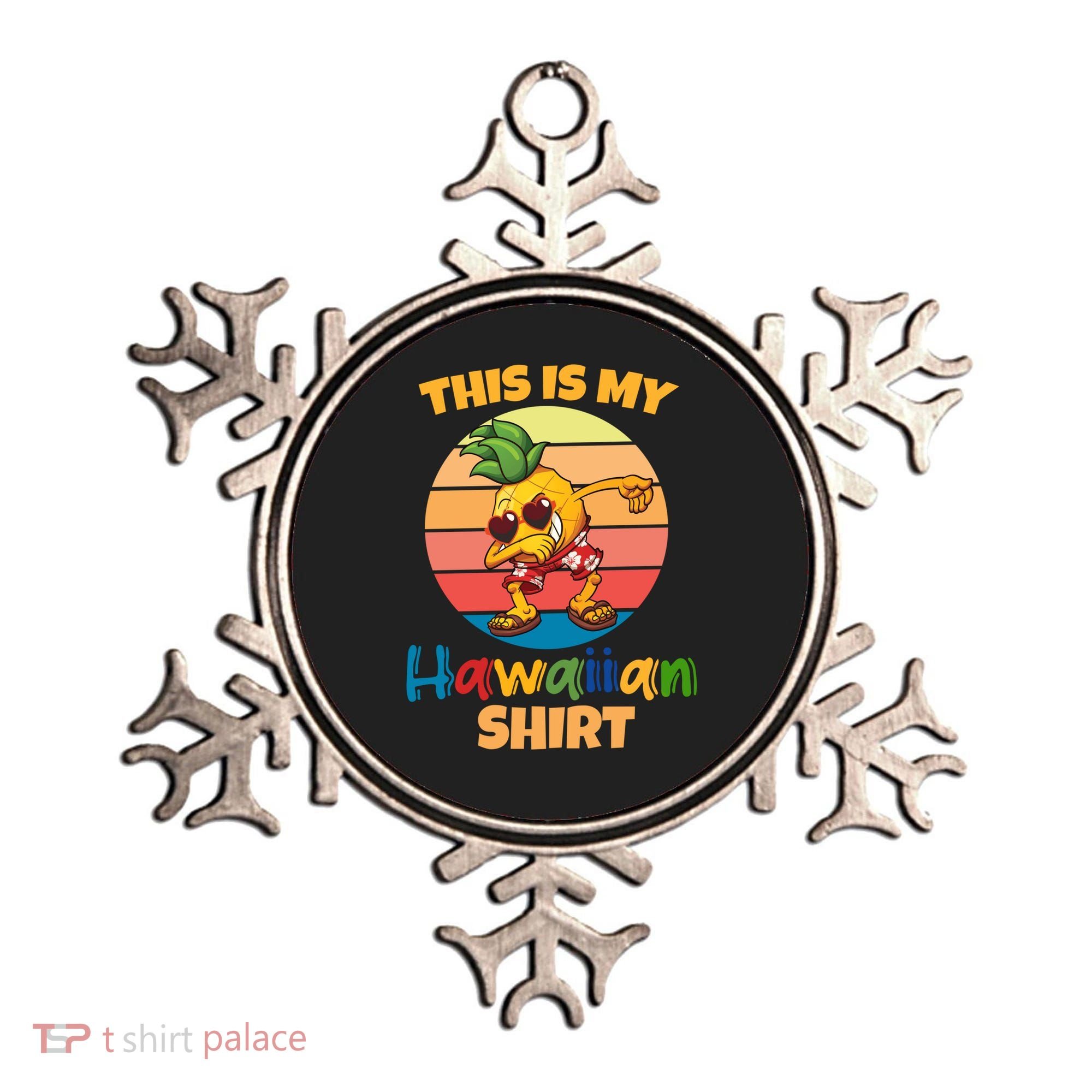 Dabbing Pineapple Sunglasses Boys This Is My Hawaiian Gift Ornament