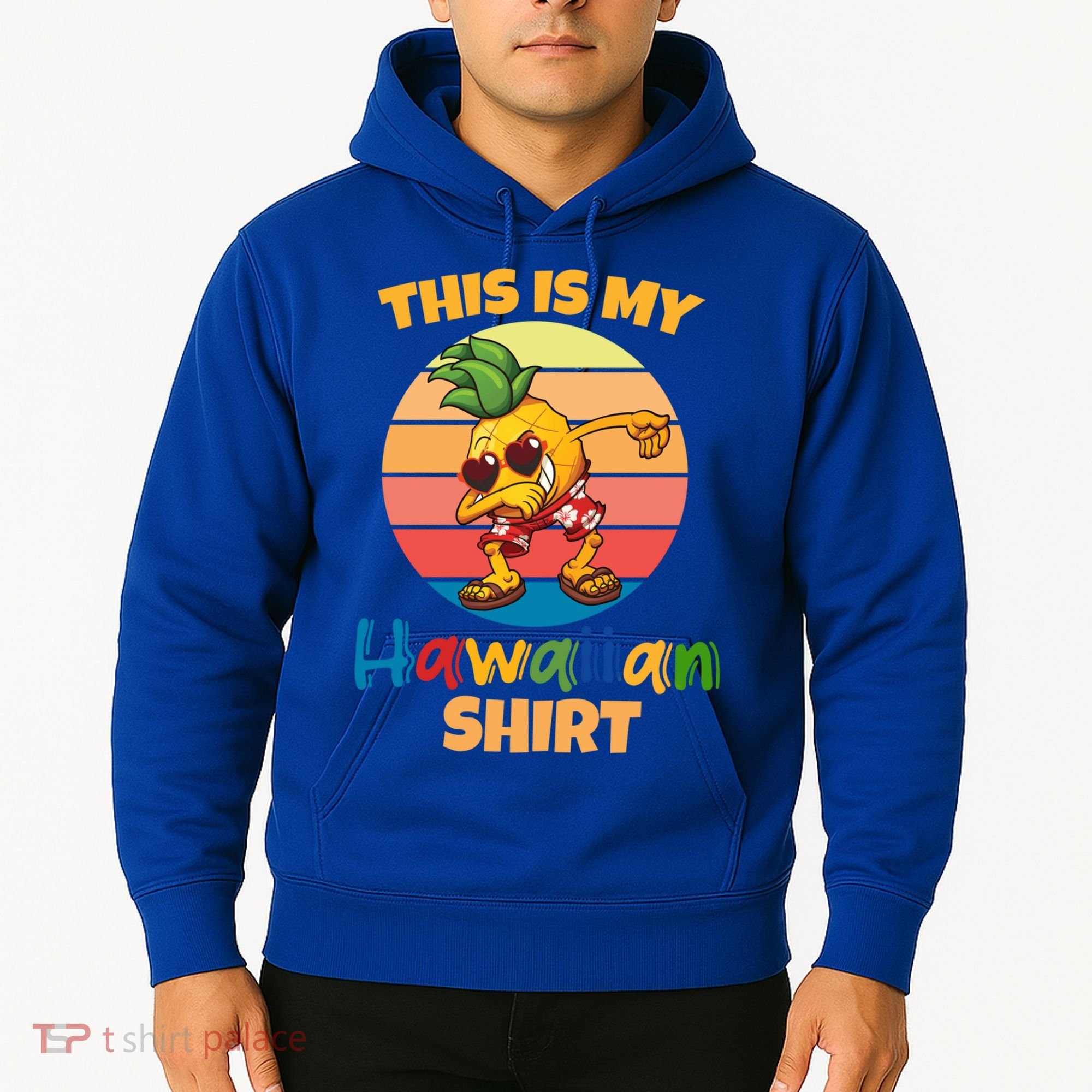Dabbing Pineapple Sunglasses Boys This Is My Hawaiian Gift Hoodie