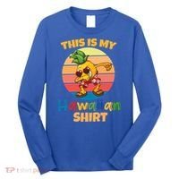 Dabbing Pineapple Sunglasses Boys This Is My Hawaiian Gift Long Sleeve Shirt thumb 0