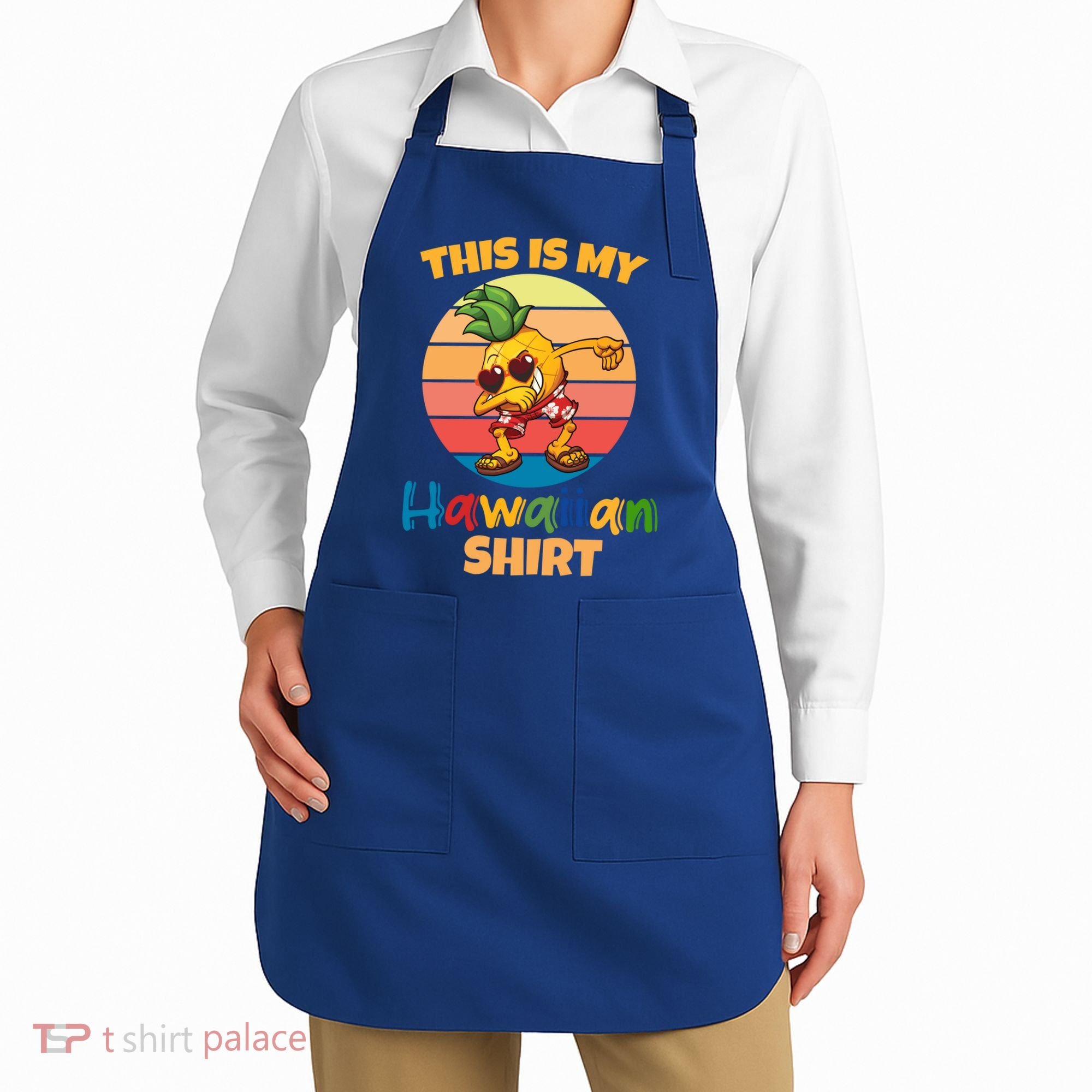 Dabbing Pineapple Sunglasses Boys This Is My Hawaiian Gift Apron