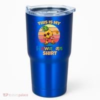 Dabbing Pineapple Sunglasses Boys This Is My Hawaiian Gift Tumbler thumb 0