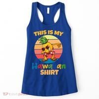 Dabbing Pineapple Sunglasses Boys This Is My Hawaiian Gift Women's Tank Top thumb 0