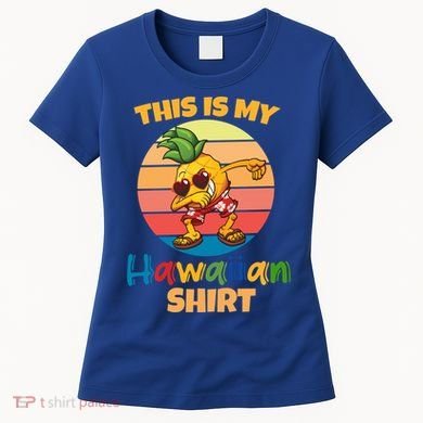 Dabbing Pineapple Sunglasses Boys This Is My Hawaiian Gift Women's T-Shirt