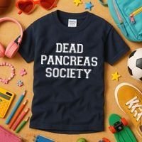 Dead Pancreas Society Kids T-Shirt thumb 3