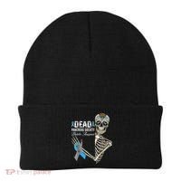 Dead Pancreas Society Diabetes Awareness Day Sugar Skeleton Beanie thumb 0