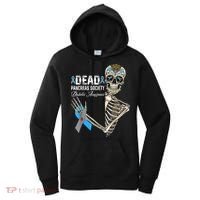 Dead Pancreas Society Diabetes Awareness Day Sugar Skeleton Women's Hoodie thumb 0