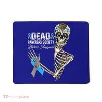 Dead Pancreas Society Diabetes Awareness Day Sugar Skeleton Mousepad thumb 0