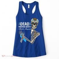 Dead Pancreas Society Diabetes Awareness Day Sugar Skeleton Women's Tank Top thumb 0