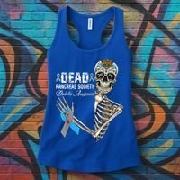 Dead Pancreas Society Diabetes Awareness Day Sugar Skeleton Women's Tank Top thumb 3