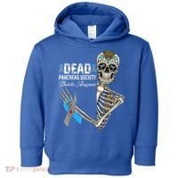 Dead Pancreas Society Diabetes Awareness Day Sugar Skeleton Toddler Hoodie thumb 0