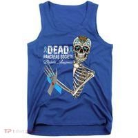 Dead Pancreas Society Diabetes Awareness Day Sugar Skeleton Tank Top thumb 0